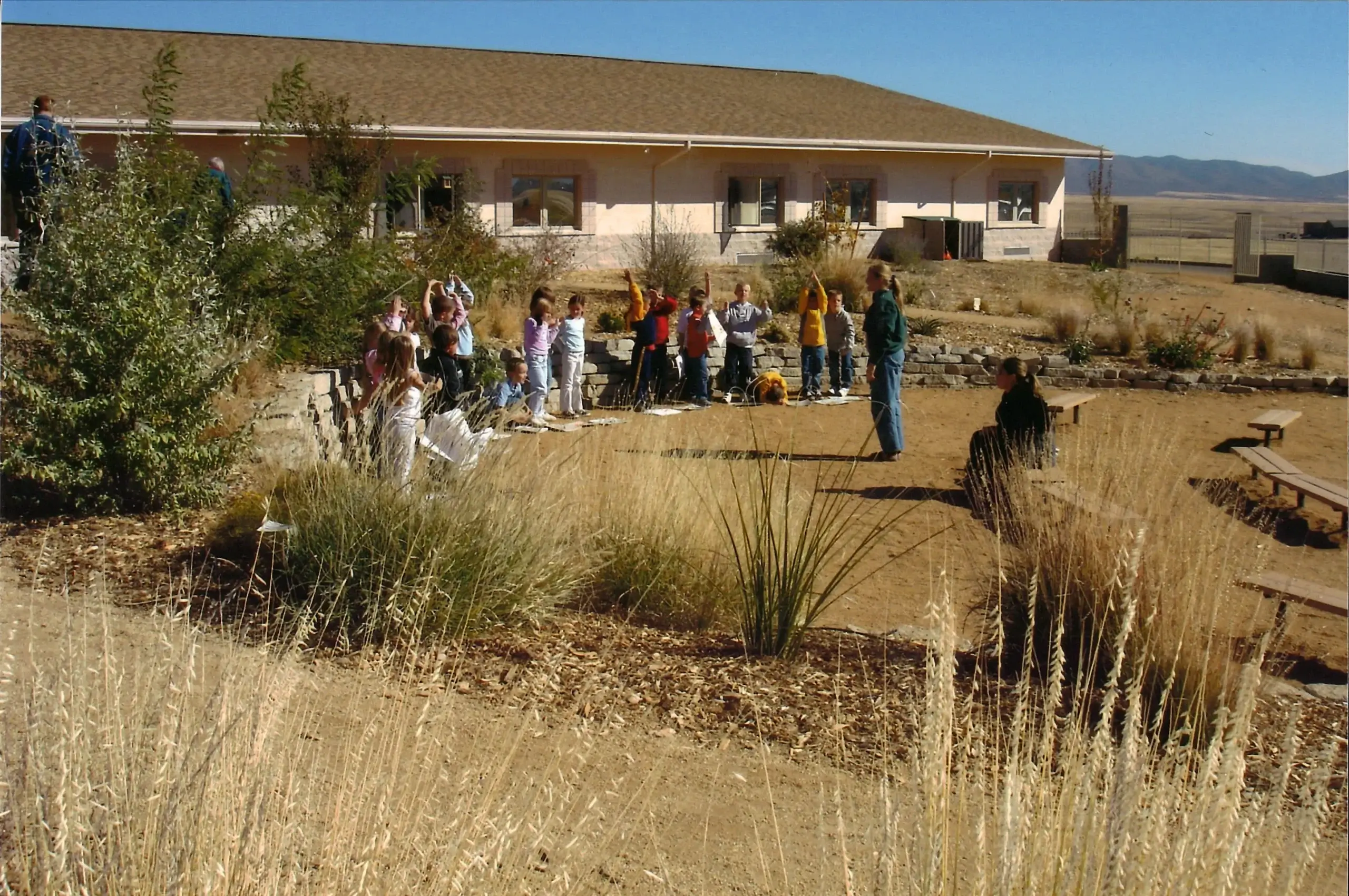 Front entrance of John Hancock Barber shop inside Founding Fathers Collective in Prescott
