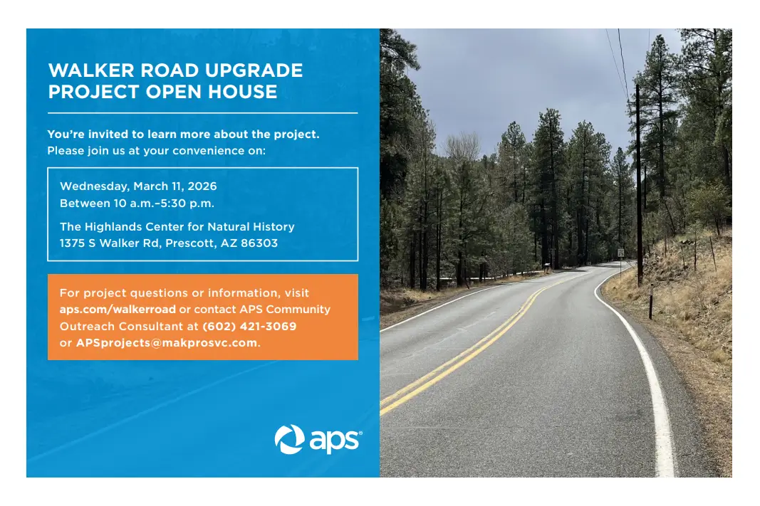 APS Open House – Walker Road Upgrade Project