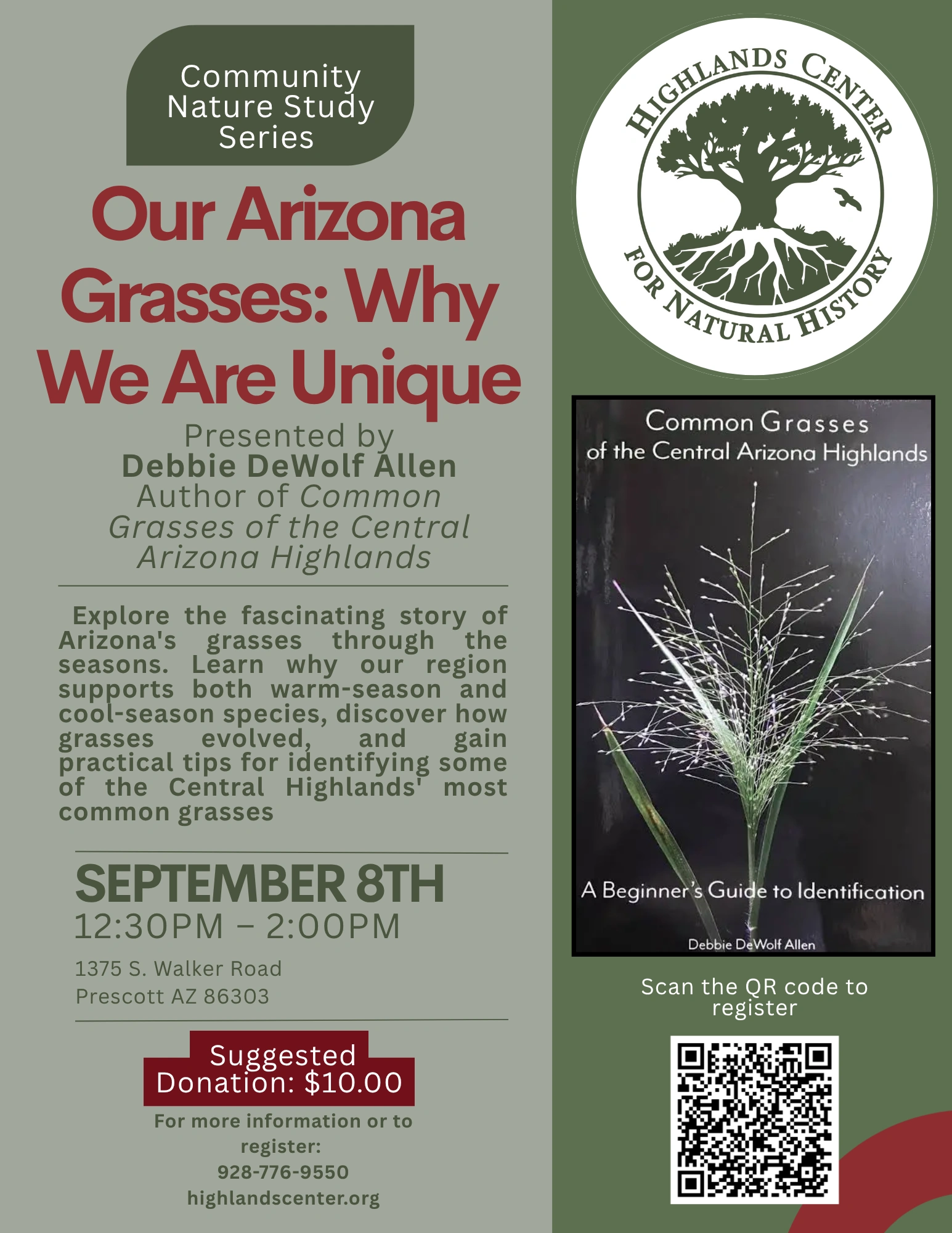 CNSS Our Arizona Grasses Why We Are Unique